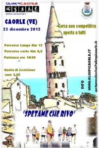 CORSA PODISTICA NON COMPETITIVA @ Partenza da Rio Terrà delle Botteghe | Caorle | Veneto | Italia